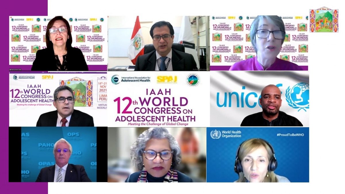 XII Congreso Mundial de Salud Adolescente "Enfrentando el desafío del Cambio Global"